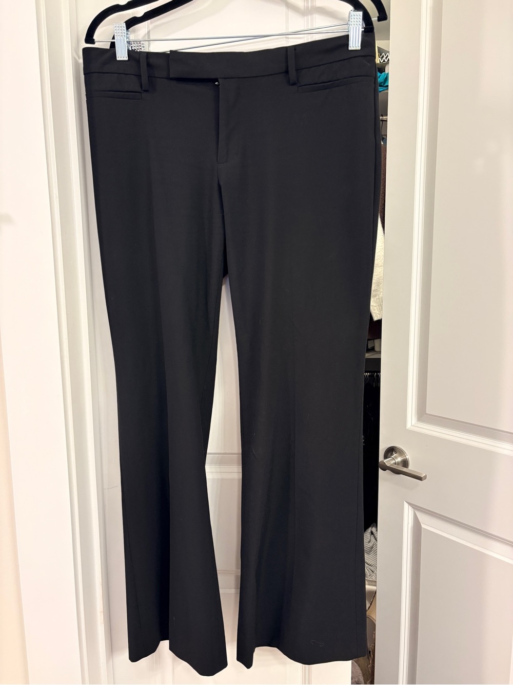 GAP Modern Ankle Boot Cut Trouser (10A, Black)
